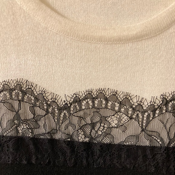 Apt 9 warm black and white dress. - Picture 3 of 7